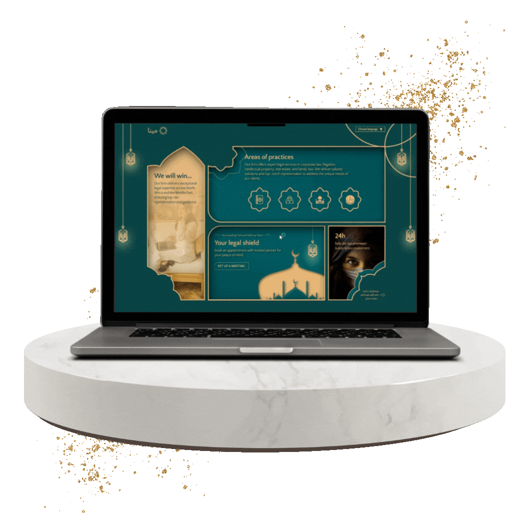 Arabic law firm animation