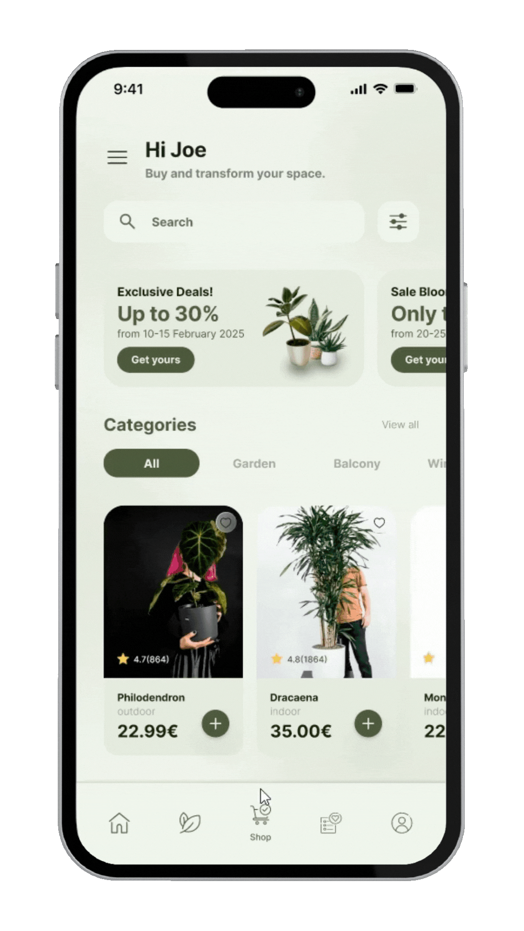 LeafLy app animation